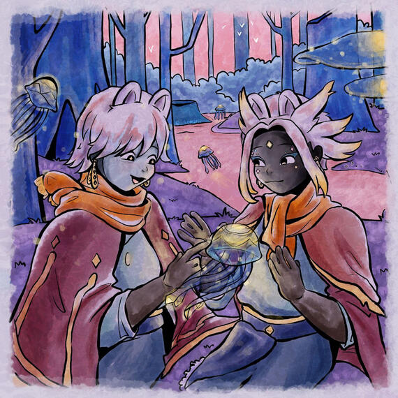 [COMMISSIONED PIECE] Sky: Children of the Light